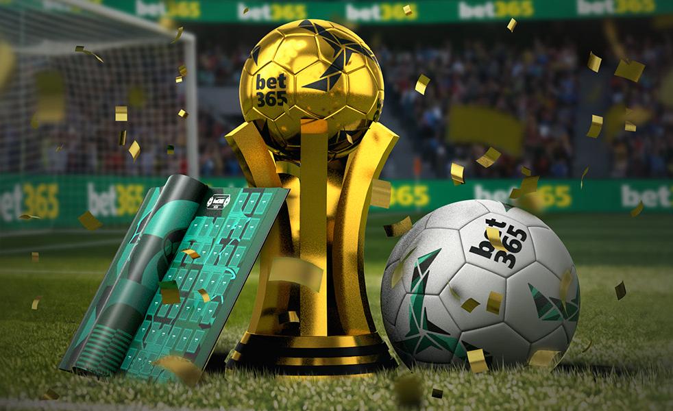 Football and trophy