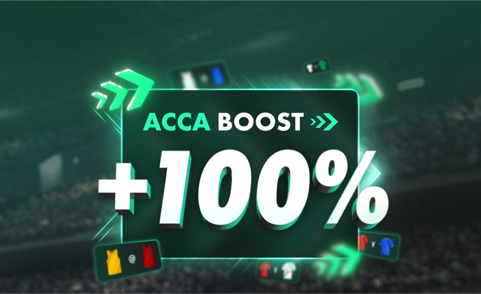 Acca Boost 100%