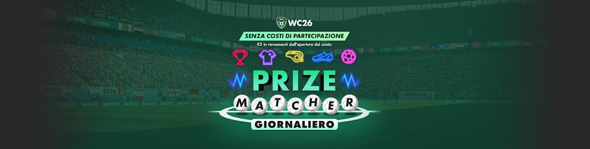 bet365 Prize Matcher World Cup edition