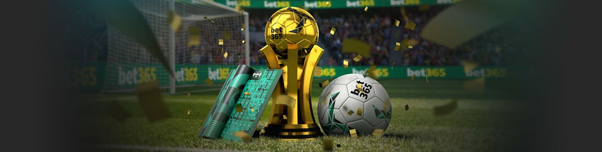 Trophy and football